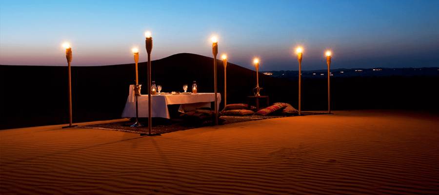 How to Choose the Perfect Romantic Dune Dinner in Abu Dhabi